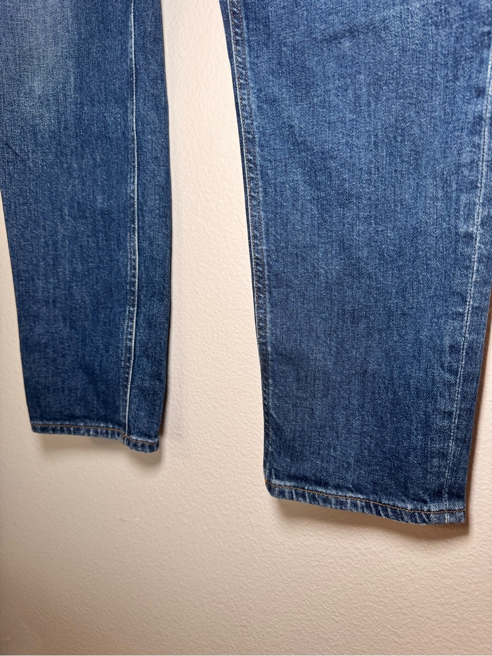 AGOLDE Nico High Rise Slim Jeans Fixation Button Fly Size 32 - Picture 4 of 10